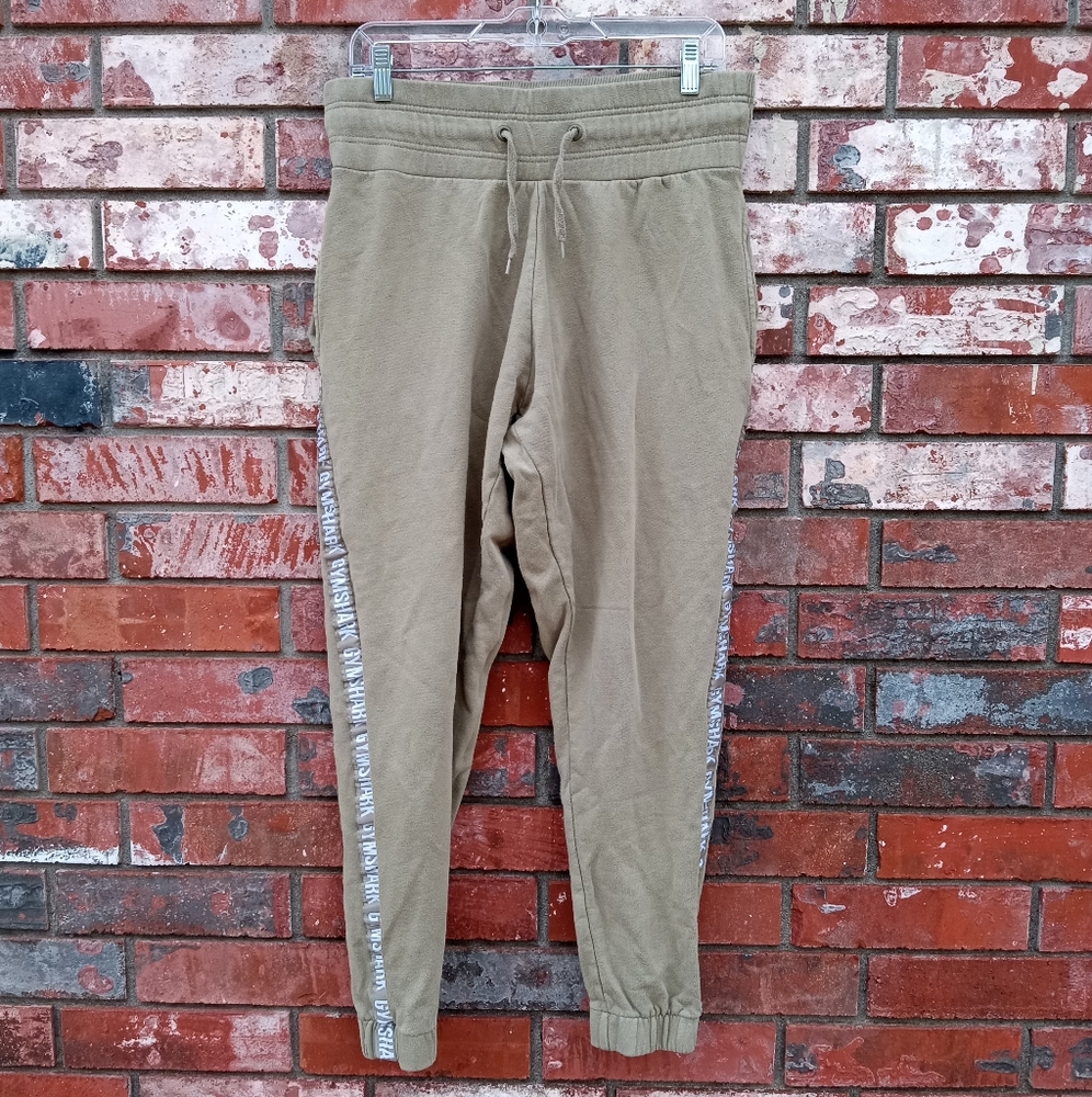 Gymshark Greenish Khaki Joggers Size S